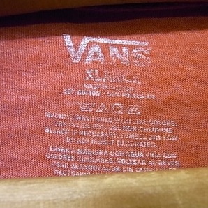 VANS SKATEBORD T-SHIRT SIZE YXL(M?) バンズ スケートボード Tシャツ 半袖 SK8の画像3
