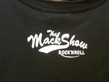 美品 THE MACKSHOW T-SHIRT SIZE S? ザ・マックショウ 半袖 Tシャツ 半袖 爆発！バンビーノ小僧 バンT ロック ボーダー ロックンロール_画像4