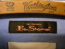 BEN SHERMAN L/S SHIRT SIZE M ベン シャーマン 長袖 シャツ_画像3