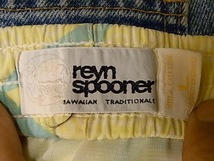 TAILORED IN HAWAII RYEN SPOONER SWIM SHORTS SIZE L ハワイ製 レインスプーナー スイム ショーツ 海パン 短パン_画像3