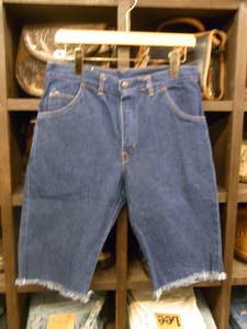 MADE IN USA CUT OFF DENIM SHORT SIZE 30 アメリカ製 カットオフ デニム ショーツ 短パン 切りっぱなし