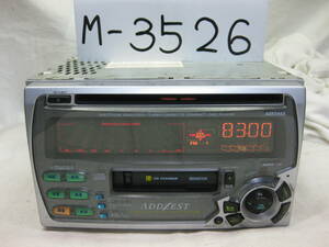 M-3526 ADDZEST Addzest ADX5455 PS-2247U 2D размер CD& кассетная дека неисправность товар 