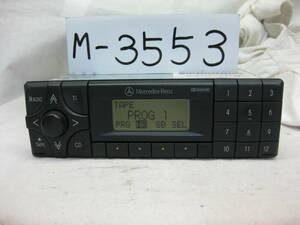 M-3553　Mercedes-Benz　メルセデスベンツ　A2088200286　1Dサイズ　カセットデッキ　テープデッキ　補償付き