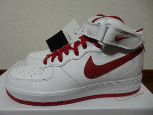 即決☆レア！限定！♪新品 NIKE BY YOU ナイキスニーカー AIR FORCE 1 '07 MID エアフォース１ ミッド 26.0cm♪25周年記念♪40周年記念