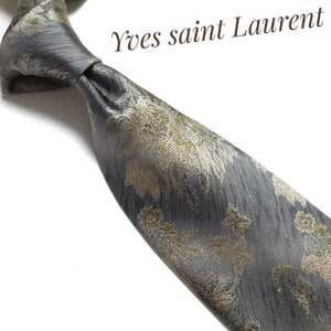 新品未使用 イヴサンローラン Yves saint Laurent YSL グレー 764