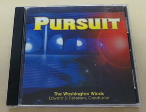PURSUIT : The Washington Winds Edward Petersen CD C.L. バーンハウス 中上級バンド向け作品集 ワシントン・ウィンズ 吹奏楽