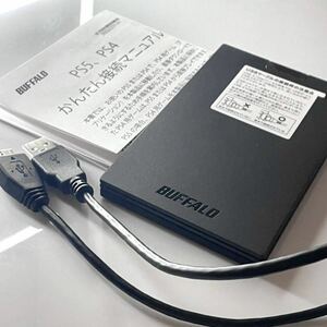 BUFFALO USB3.1Gen1 ポータブルSSD［1TB］日本製 PS5/PS4(メーカー動作確認済) 耐衝撃・コネクター保護機構 SSD-PG1.0U3-B/NL