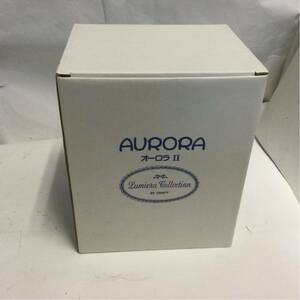 未使用品 オーロラⅡ lumiera collection AURORA GLASS シャンパングラス スタンド セット コースター マドラー