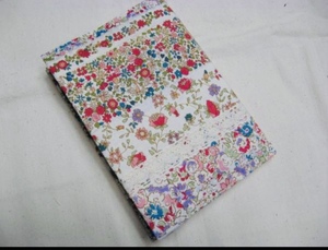 80* hand made *... book@ etc.! publication for cover YUWA floral print & race 