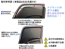 キャラバン NV350 日産 H24.6～ エコネット 網戸 ネット 虫よけ 遮光 日よけ 左右 ２枚セット JETイノウエ_画像3