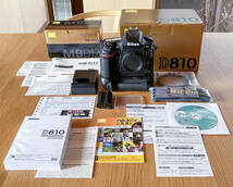 Nikon D810(ボディ）+ MB-D12(マルチパワーバッテリーパック）+ バッテリーEN-EL15(MB-D12用） セット売り 美品 17,126ショット _画像8