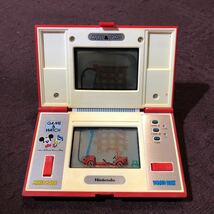 Nintendo 任天堂 GAME&WATCH MICKEY&DONALD ゲームウォッチ ミッキー＆ドナルド ゲーム&ウォッチ DM-53 本体のみ ジャンク品_画像4