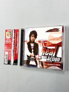 即決！特典付！帯付！CDS「野上良太郎（佐藤健）／Real Action：仮面ライダー電王」送料150円