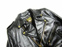 極美品 80's 90's VANSON MODEL C2 バンソン ダブル ライダース ジャケット/38/ブラック/TALON/タロンジッパー/USA/アメリカ/米国製_画像5