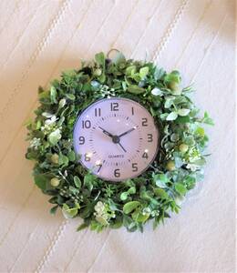 Искусственные цветки  без доставки!* натуральный * зеленый . орнамент часы lease примерно 17cm*купить NAYAHOO.RU