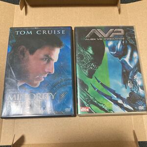 エイリアンVSプレデターとマイノリティリポート特別編の2本セット DVD ※最安値※