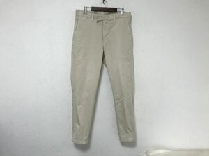  genuine article aruchi The nARTISAN cotton stretch slacks pants business suit American Casual Surf men's beige S made in Japan 
