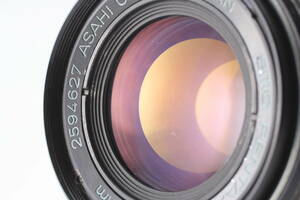 【良品】Pentax SMC Takumar 50mm f1.4 MF Standard Lens for M42 ペンタックス 348@Ua
