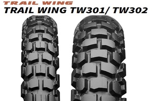 【BS　トレイルウイング　TW302】120/80-18　62P　チューブタイプ　リア用　1本　ヤマハ　WR250R