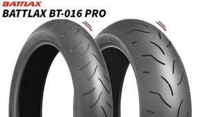 【BS　BATTLAX　BT016 PRO】110/80ZR18 (58W)　チューブレス　フロント用　1本