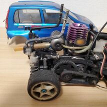 【送120】1円～ 詳細不明 ボディ ナイトロ RS4 MINI HPI NITRO STAR フタバ MEGATECH JUNIOR RC エンジン ラジコン その他 パーツ ジャンク_画像7