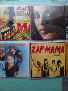 【送料112円】4枚セット ソCD3195 ZAP MAMA ザップ・ママ / アンセストリー・イン A MA ZONE SUPERMOONSABSYLMA /ソフトケース入り