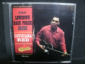 * including in a package shipping un- possible * used CD / LOUISIANA RED / Louis ji hole * red / LOWDOWN BACK PORCH BLUES