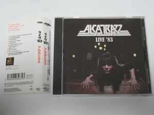 CD　アルカトラス　ライヴ '83　帯付　GQCH-70002　全11曲　ALCATRAZZ　グラハム・ボネット　イングヴェイ・マルムスティーン