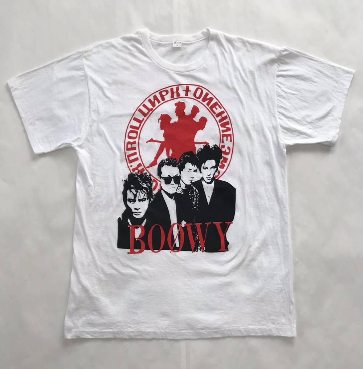 激レア BOOWY ボーイ 1998年物ヴィンテージ BBP Tシャツ | www