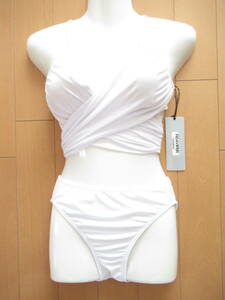 * new goods * FIG&VIPER swimsuit separate swim wear . pad attaching Cross design cover up lady's 170cm SW5622