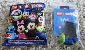 LEGO Lego Mini fig Disney series 1 Alien little green men Toy Story piksa- mini figure regular goods 71012