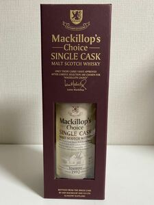 【古酒・未開栓】Mackillop's Choiceボウモア 1992 22年 マキロップチョイス 43% 700ml