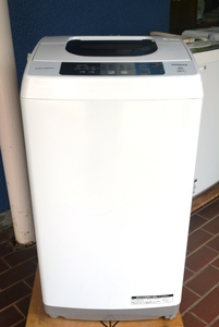 ◆◇HITACHI 日立 5Kg 全自動洗濯機 NW-50A 2017年製 2ステップウォッシュ ステンレス槽 USED ◇◆