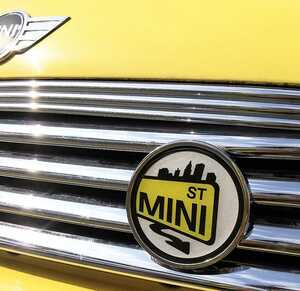 MINI grill badge Mini Street go- badge 