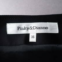 pinky&dianne/ピンキーアンドダイアン/36/ウエスト58ヒップ85/スカート/ブラック/レディース/黒_画像3