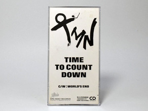 【プラケース入り・CD SINGLE 】ＴＭＮ　TIME TO COUNT DOWN /ワールズエンド TM NETWORK