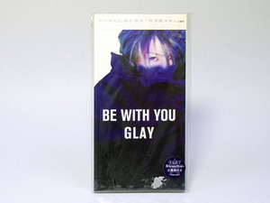 【美品】CD SINGLE　　GLAY BE WITH YOU