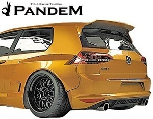 【M's】VW GOLF7/ゴルフ7 (2D) PANDEM リアワイドフェンダー 左右／／FRP 5G パンデム エアロ リヤワイドフェンダー フォルクスワーゲン