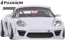 【M's】PORSCHE CAYMAN 987 (2005y-) PANDEM V2 サイドステップ 左右／／FRP製 TRA京都 パンデム エアロ ポルシェ ケイマン サイドスカート_画像4