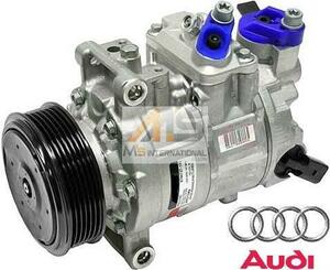 【M's】アウディ A6(4F) A4(8E/8H/8K) A5(8T/8F) Q5(8R) 純正OEM エアコンコンプレッサー／／AUDI ACコンプレッサー 8E0260805CB 4F0260805