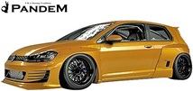 【M's】VW ゴルフ7 5G (2D) PANDEM ワイドボディキット 5点 (F+LS+FF+RF+W)／／FRP パンデム エアロパーツ エアロキット ワイドフェンダー_画像2