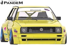 【M's】VW GOLF2 19E (1983y-1992y) PANDEM サイドスカート 左右／ゴルフ2 FRP TRA京都 パンデム ロケットバニー ロケバニ サイドステップ_画像4