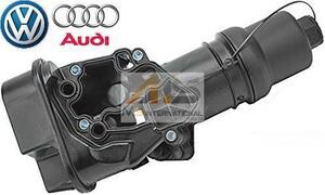 【M's】AUDI A1 A3 S3 A4 S4 A6 S6 TT TTS 純正品 オイルフィルターブラケット／／オイルフィルターハウジング 06F115397J 06F115397H