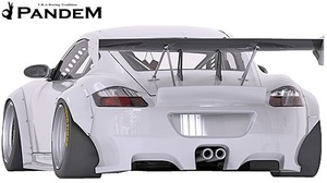 【M's】PORSCHE CAYMAN 987 (2005y-) PANDEM V2 リアバンパー／／FRP製 TRA京都 パンデム エアロ ポルシェ ケイマン リヤバンパー