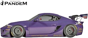 【M's】PORSCHE CAYMAN 987 (2005y-) PANDEM サイドステップ 左右／／TRA京都 パンデム エアロ ケイマン987 987ケイマン サイドスカート