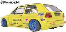 【M's】VW GOLF2 19E (1983y-1992y) PANDEM サイドスカート 左右／ゴルフ2 FRP TRA京都 パンデム ロケットバニー ロケバニ サイドステップ_画像3