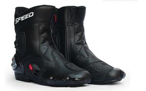 新入荷 PRO SPEED オートバイ レーシングブーツ バイク用ブーツ 靴 ブラック サイズ40 25-25.5cm