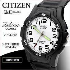 送料無料 シチズン ウレタン 紳士 腕時計 10気圧防水 VP84J851