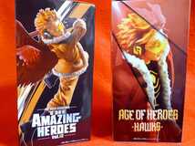 僕のヒーローアカデミア ホークス フィギュア 2種　THE AMAZING HEROES AGE OF HEROES 　　ヒロアカ_画像4