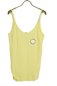 未使用品WRYHT ナローストラップリブタンクトップ 201WT-CT04　NARROW STRAP RIBBED TANK 2(M) CITRINE/イエロー